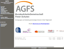 Tablet Screenshot of agfs.org